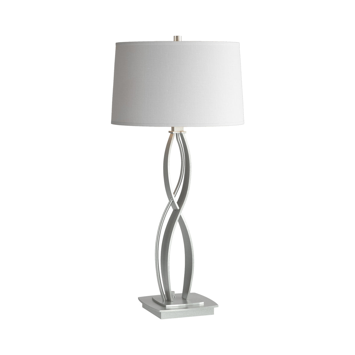 Almost Infinity Table Lamp in Vintage Platinum (Natural Anna - 31-Inch).