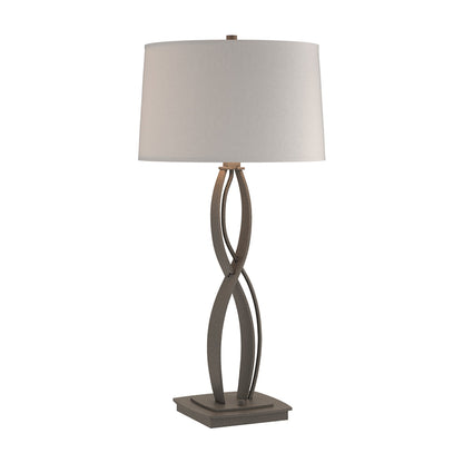 Almost Infinity Table Lamp in Natural Iron (Flax - 31-Inch).