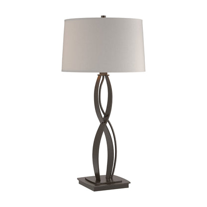 Almost Infinity Table Lamp in Oil Rubbed Bronze (Flax - 31-Inch).
