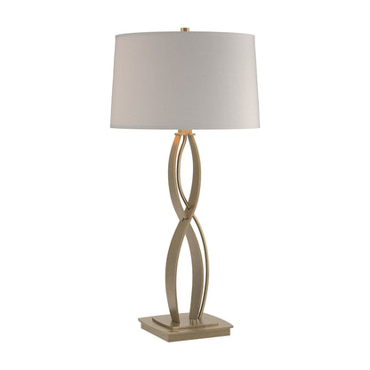 Almost Infinity Table Lamp in Soft Gold (Flax - 31-Inch).