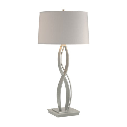 Almost Infinity Table Lamp in Vintage Platinum (Flax - 31-Inch).