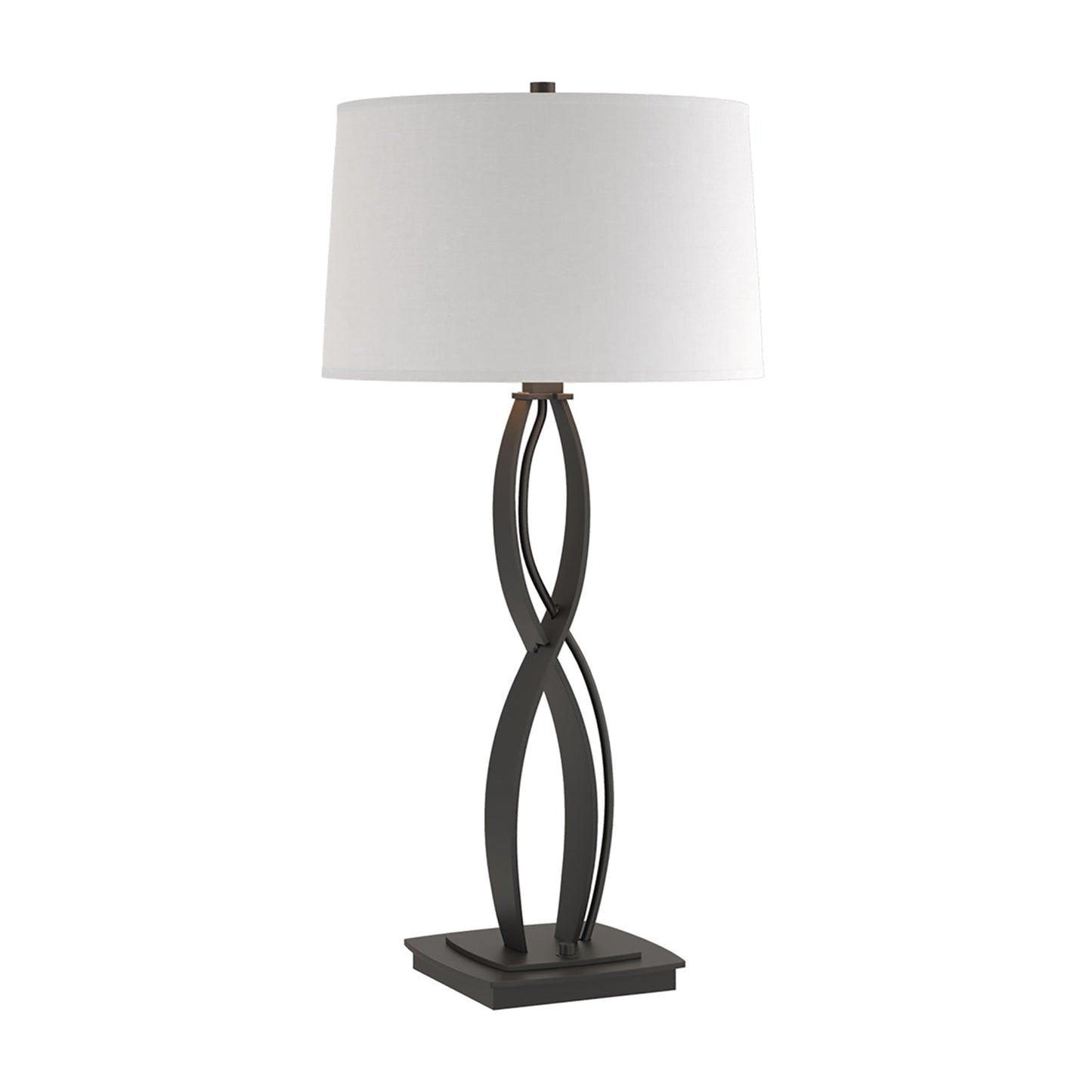 Almost Infinity Table Lamp in Black (Natural Anna - 31-Inch).