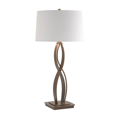Almost Infinity Table Lamp in Bronze (Natural Anna - 31-Inch).