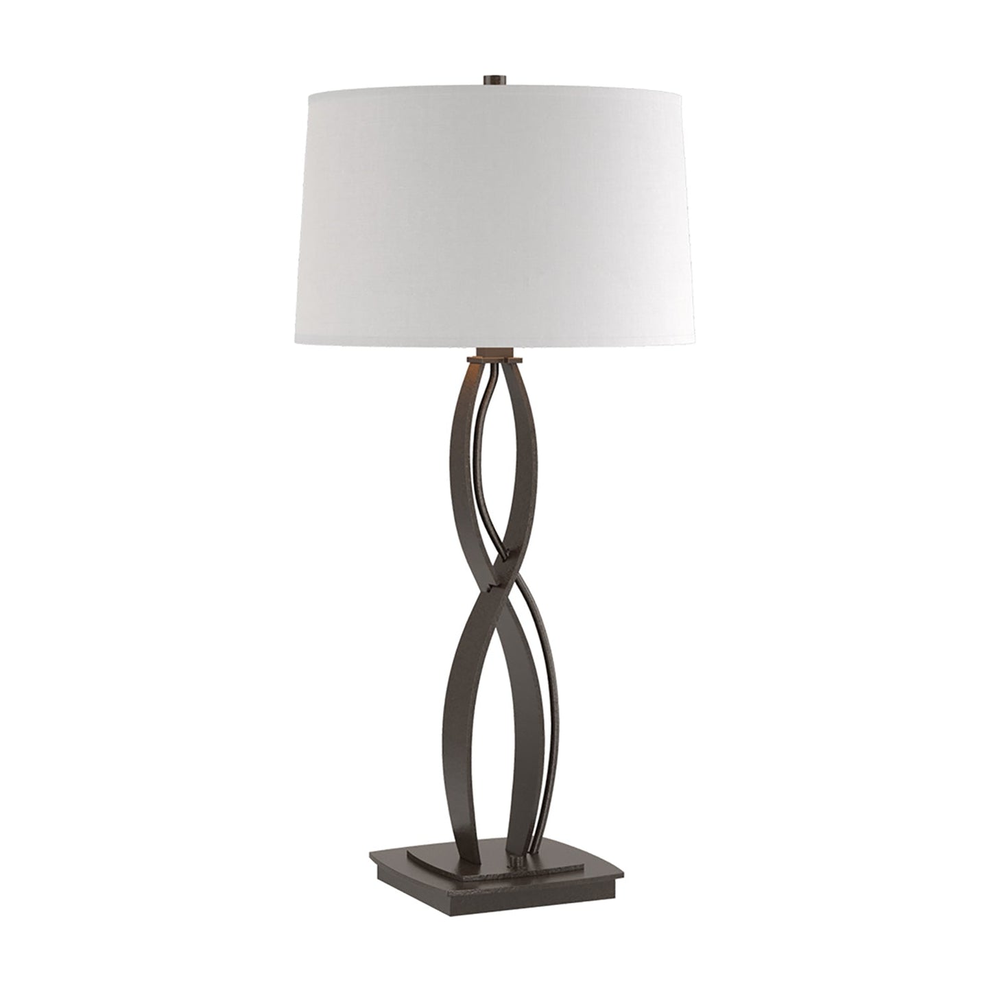 Almost Infinity Table Lamp in Oil Rubbed Bronze (Natural Anna - 31-Inch).