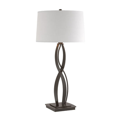 Almost Infinity Table Lamp in Oil Rubbed Bronze (Natural Anna - 31-Inch).