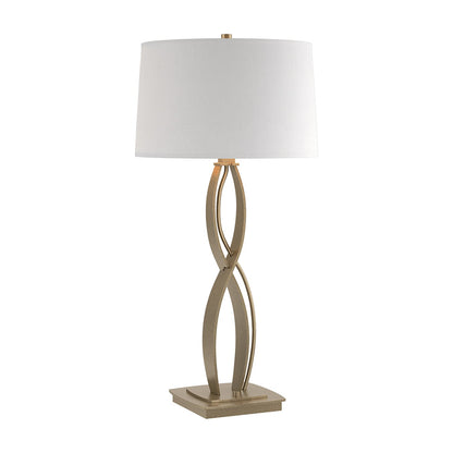 Almost Infinity Table Lamp in Soft Gold (Natural Anna - 31-Inch).