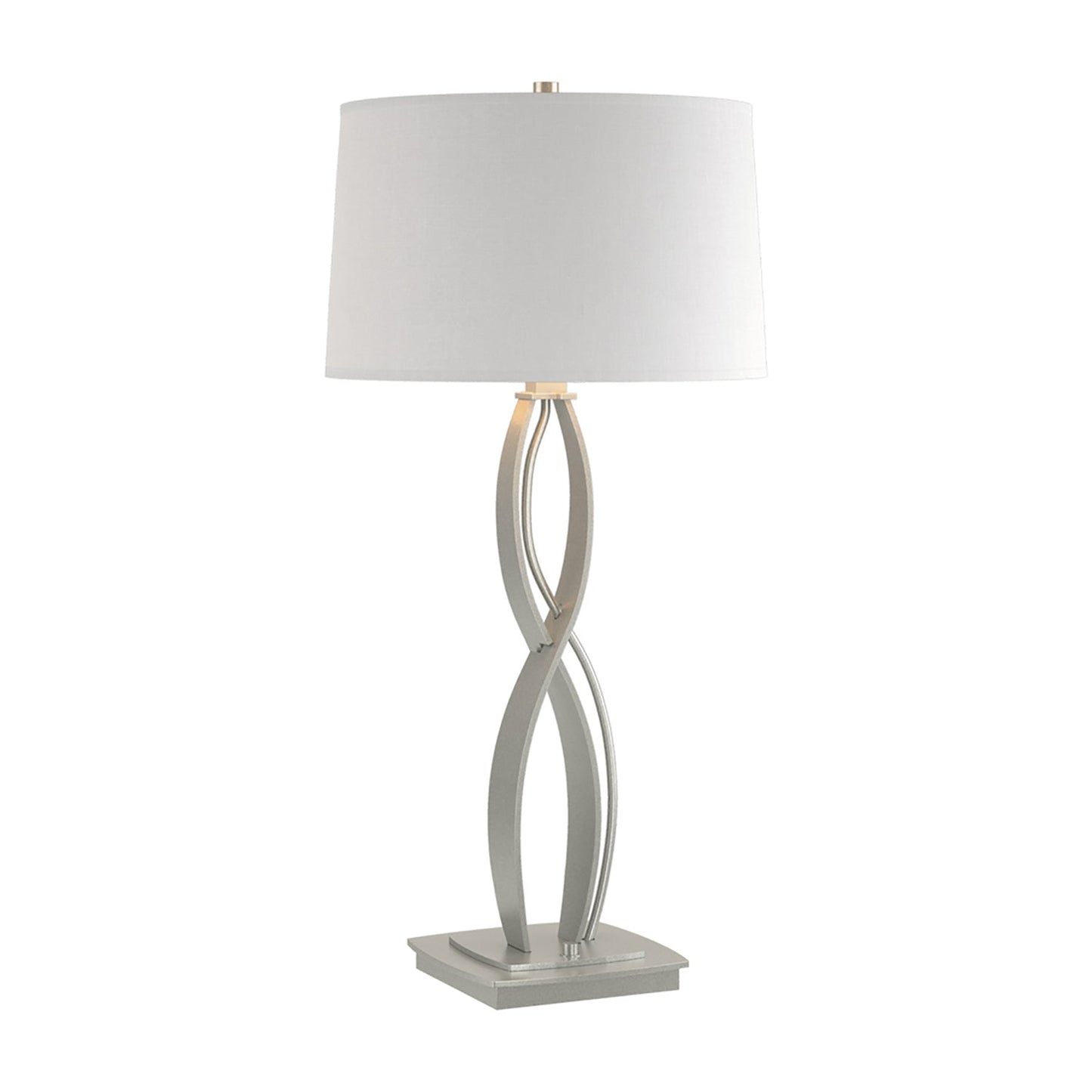 Almost Infinity Table Lamp in Vintage Platinum (Natural Anna - 31-Inch).