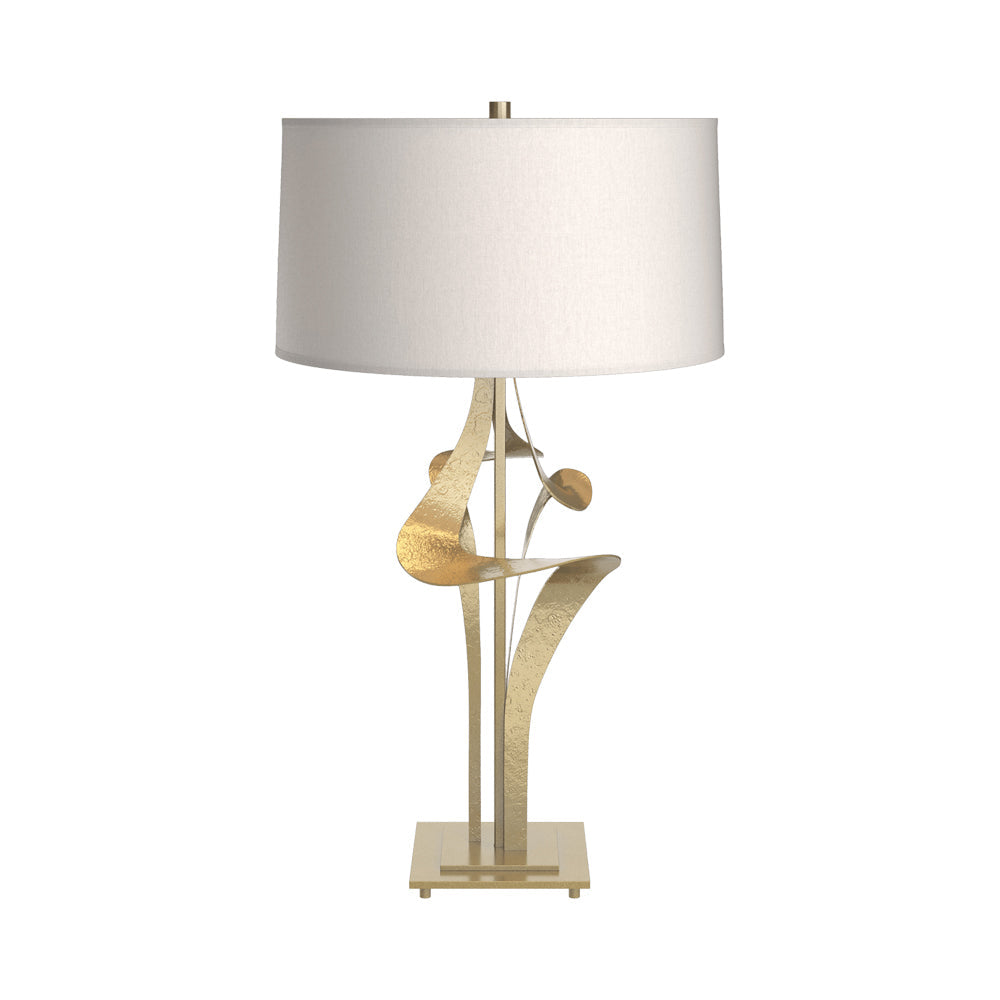 Antasia 272800 Table Lamp in Modern Brass (Flax).