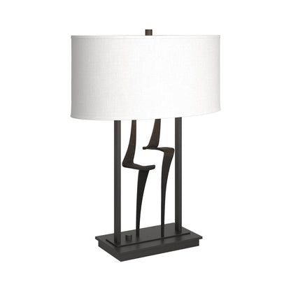 Antasia 272815 Table Lamp in Black (Natural Anna).