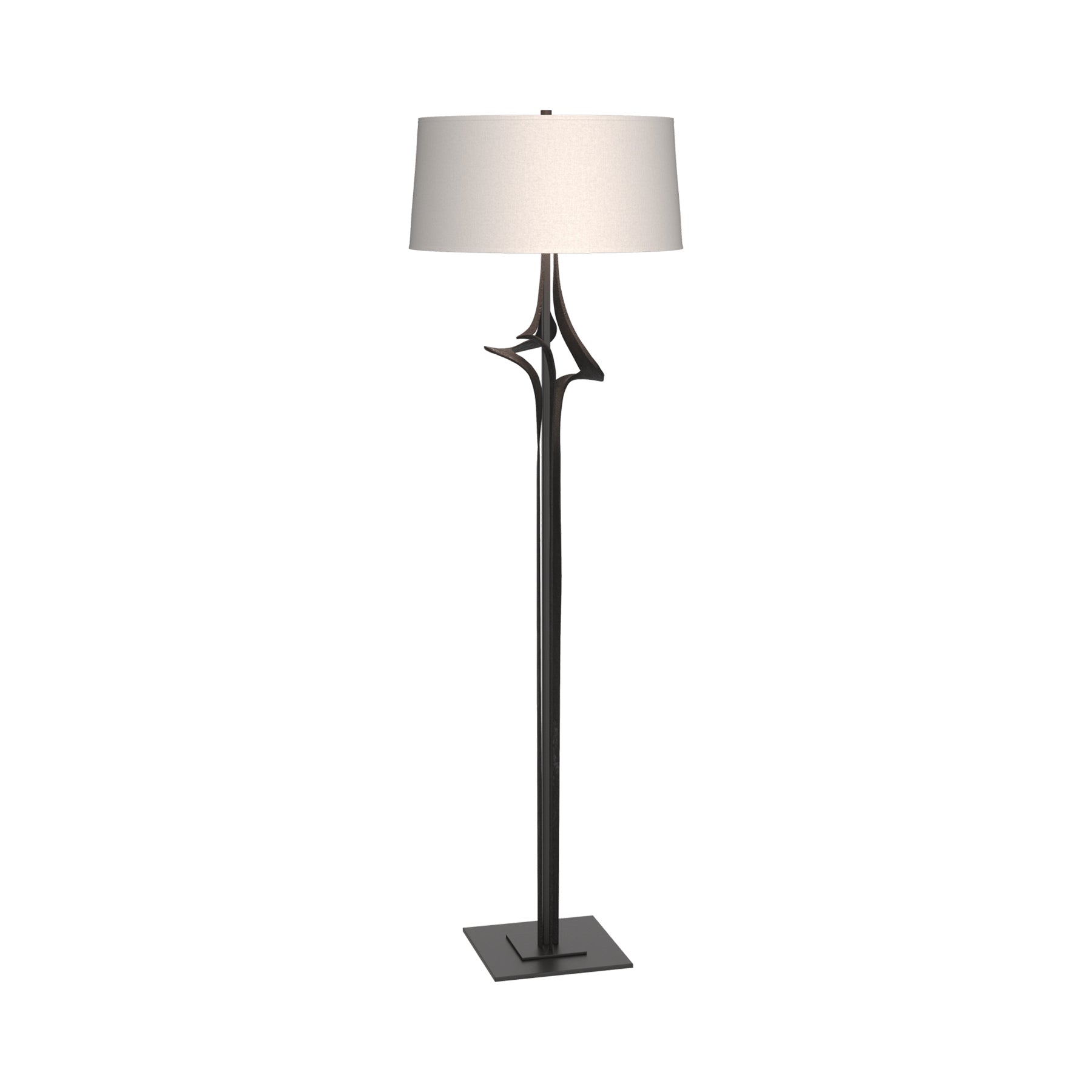 Antasia Floor Lamp in Black (Flax).