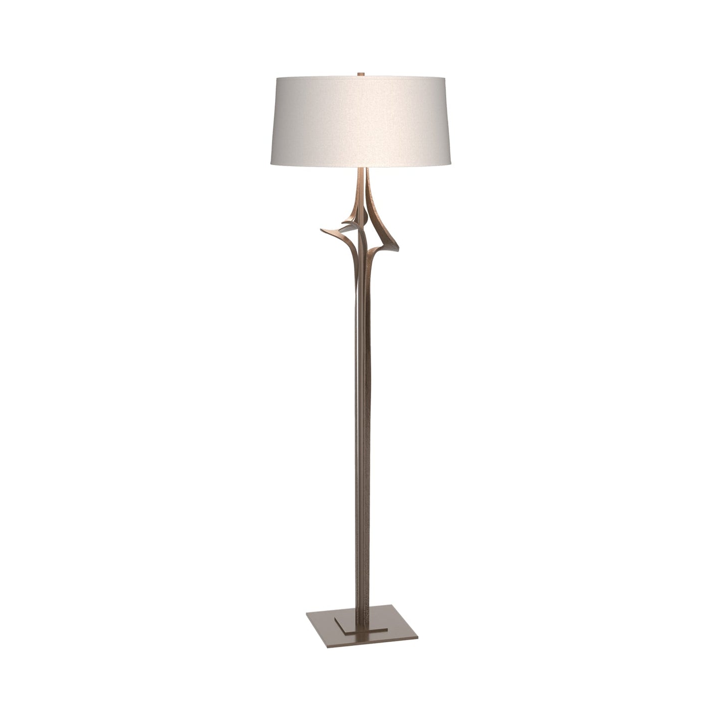 Antasia Floor Lamp in Bronze (Flax).