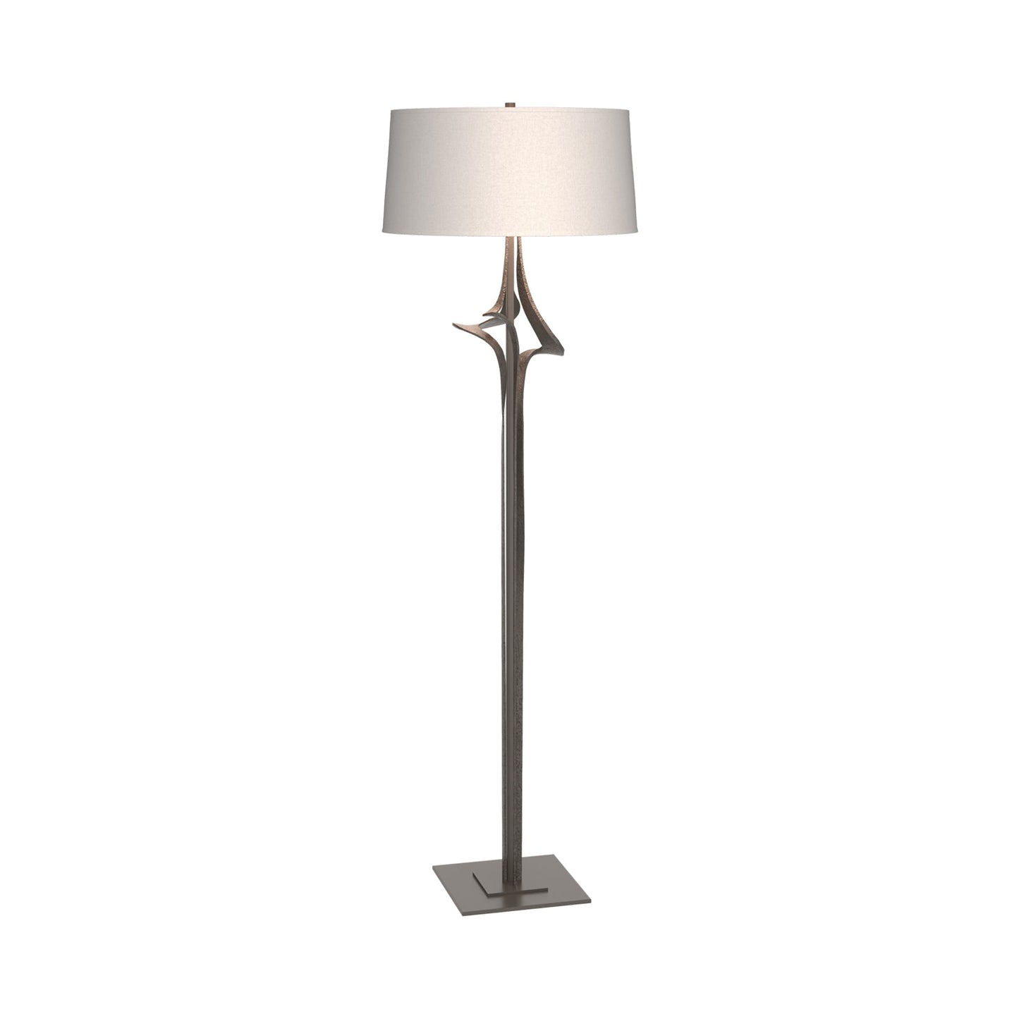 Antasia Floor Lamp in Dark Smoke (Flax).