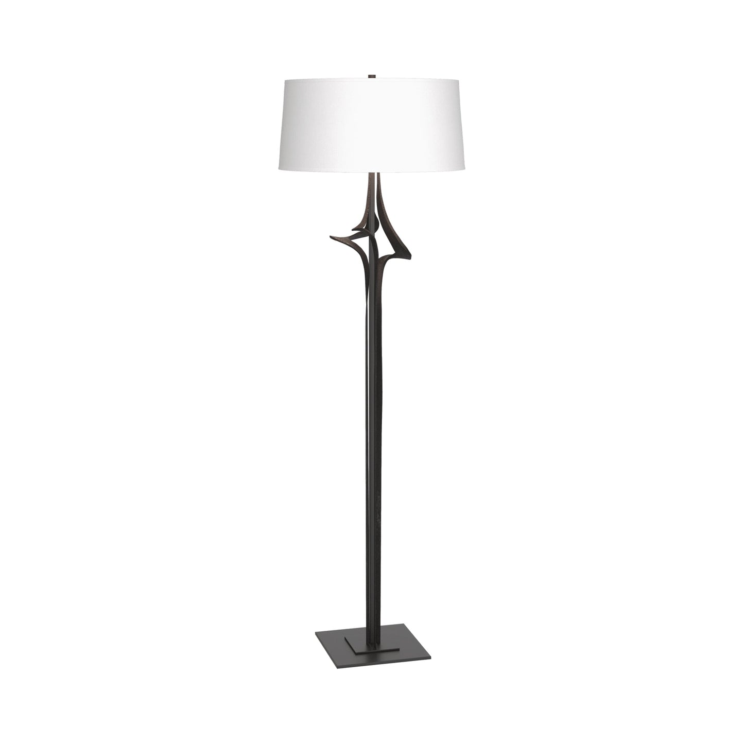 Antasia Floor Lamp in Black (Natural Anna).