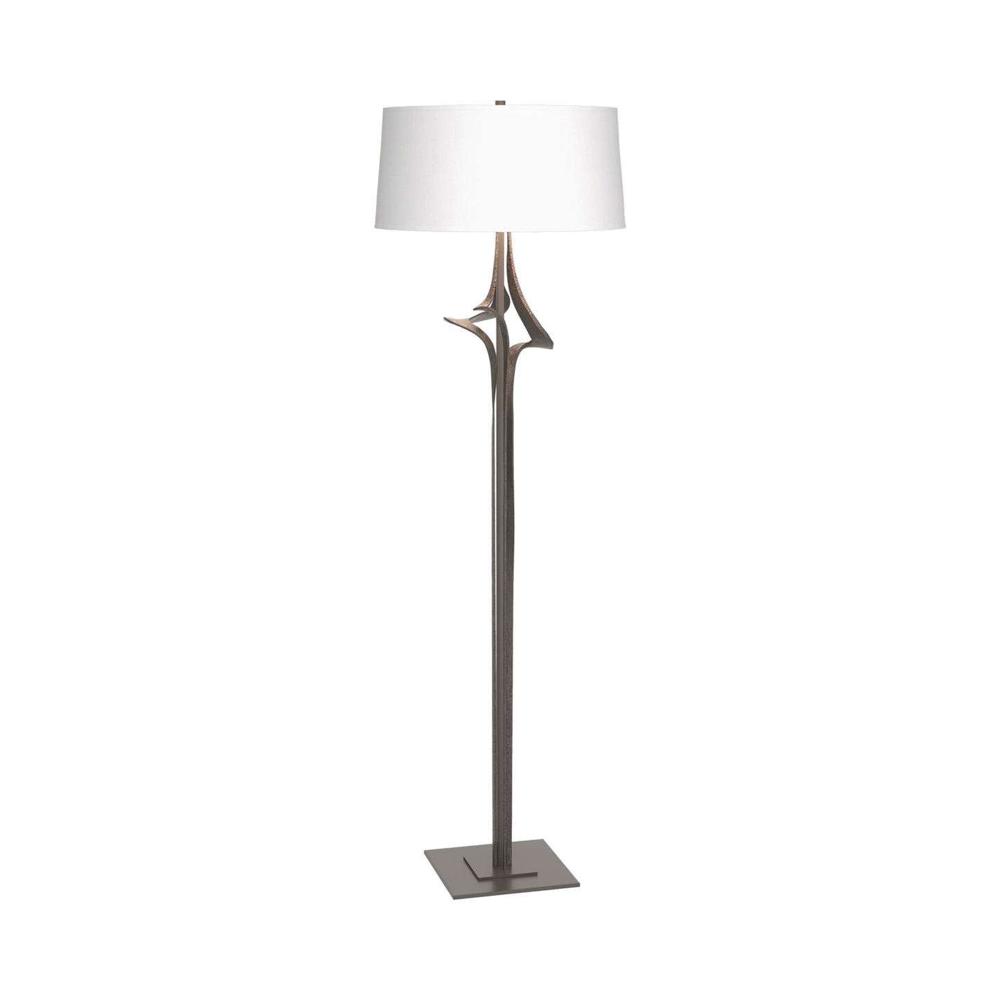 Antasia Floor Lamp in Dark Smoke (Natural Anna).