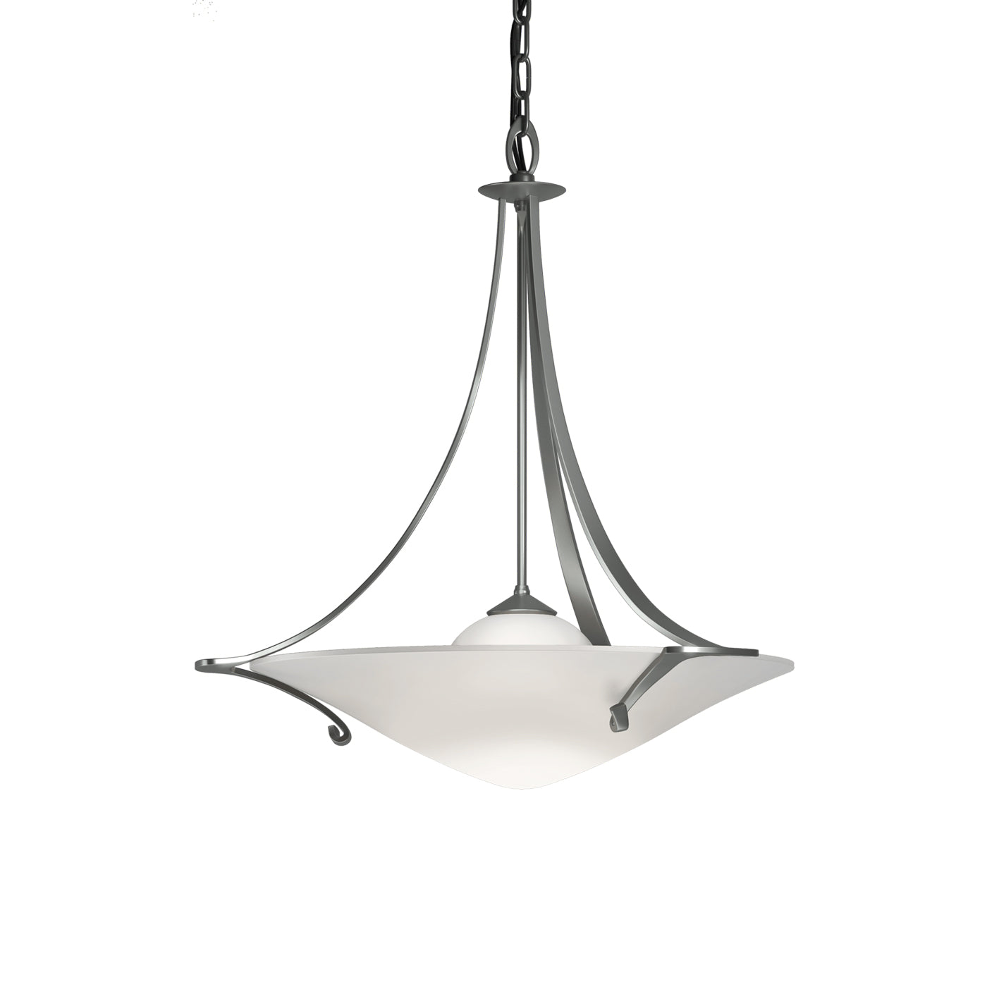 Antasia Pendant Light in Vintage Platinum (Opal Glass).