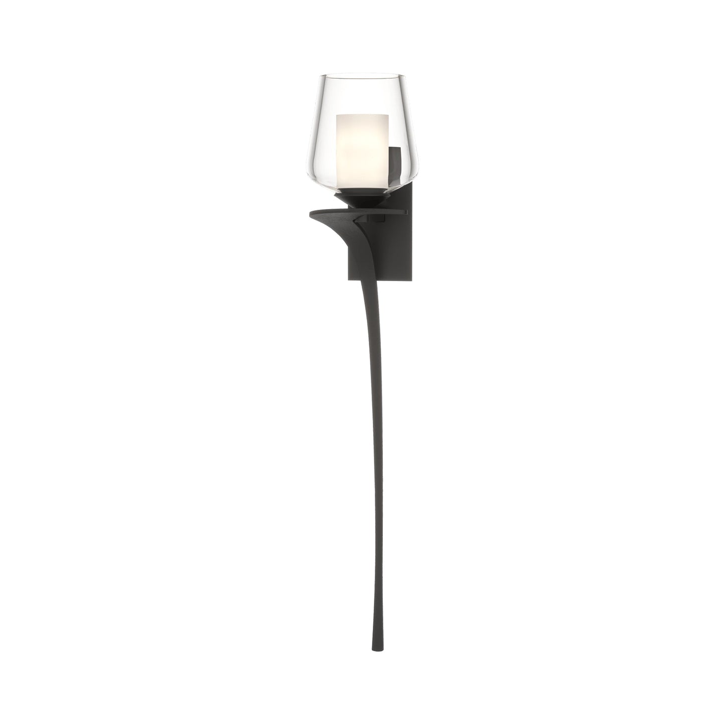 Antasia Wall Light in Black (Left/Double Glass).
