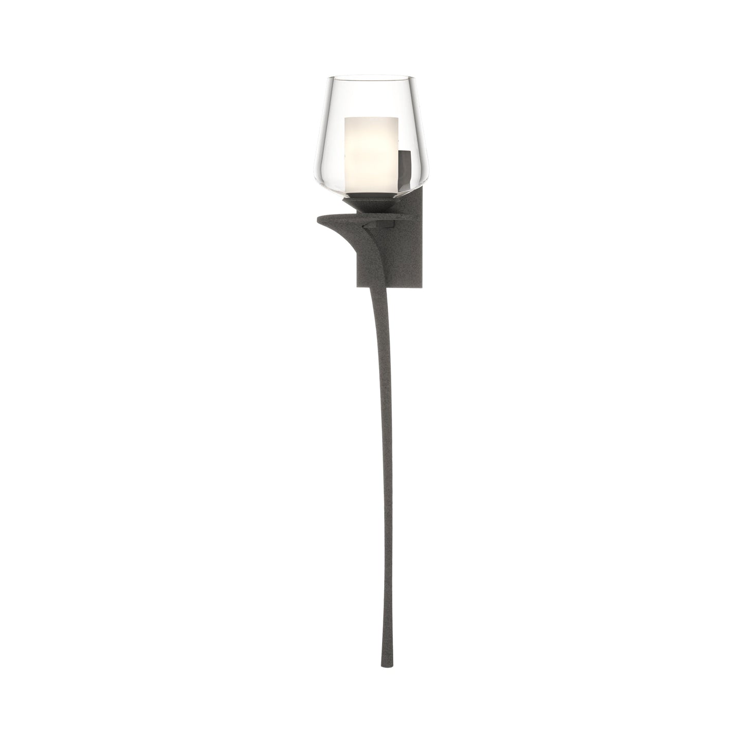 Antasia Wall Light in Natural Iron (Left/Double Glass).