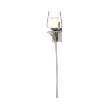 Antasia Wall Light in Sterling (Left/Double Glass).