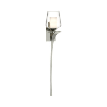 Antasia Wall Light in Sterling (Right/Double Glass).
