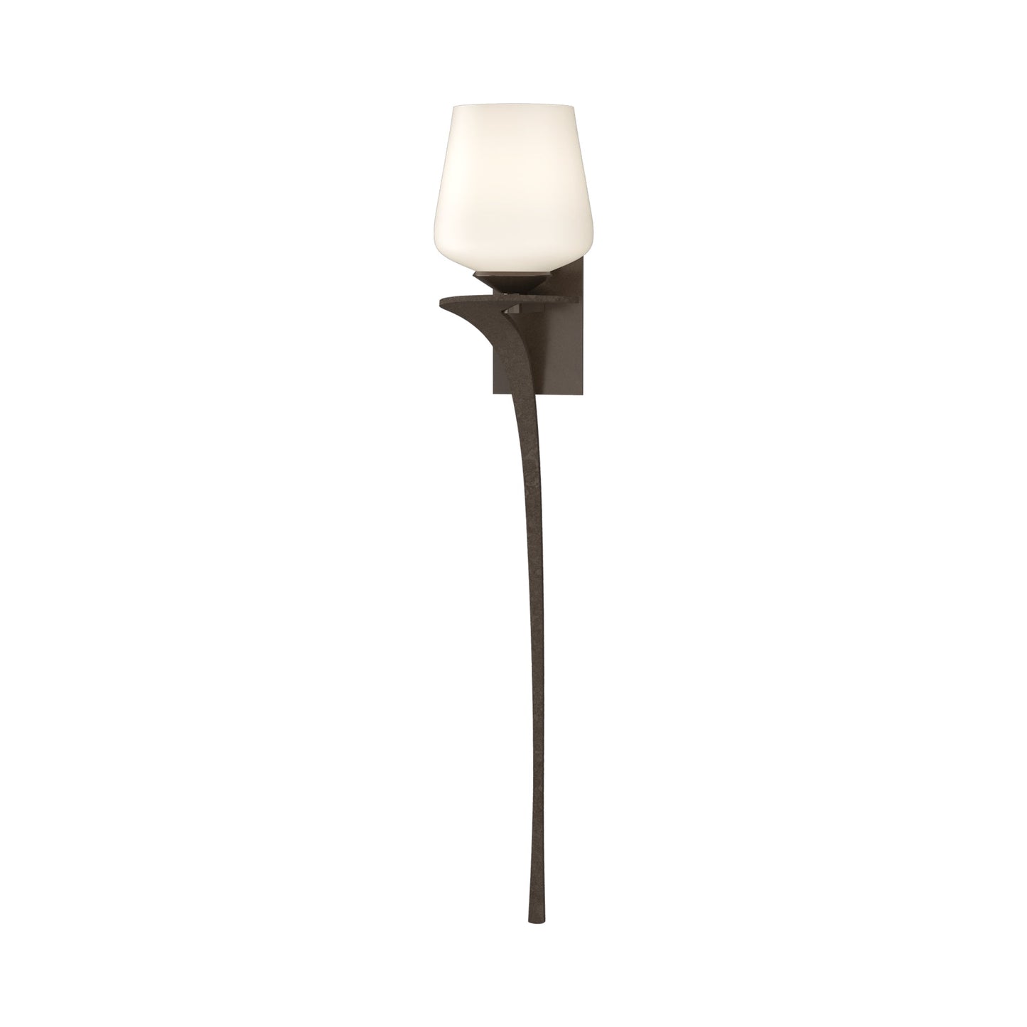 Antasia Wall Light in Bronze (Left/Single Glass).