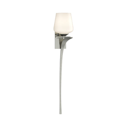 Antasia Wall Light in Sterling (Right/Single Glass).