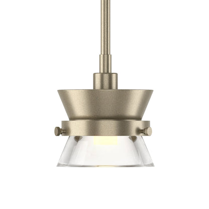 Apparatus Pendant Light in Soft Gold.