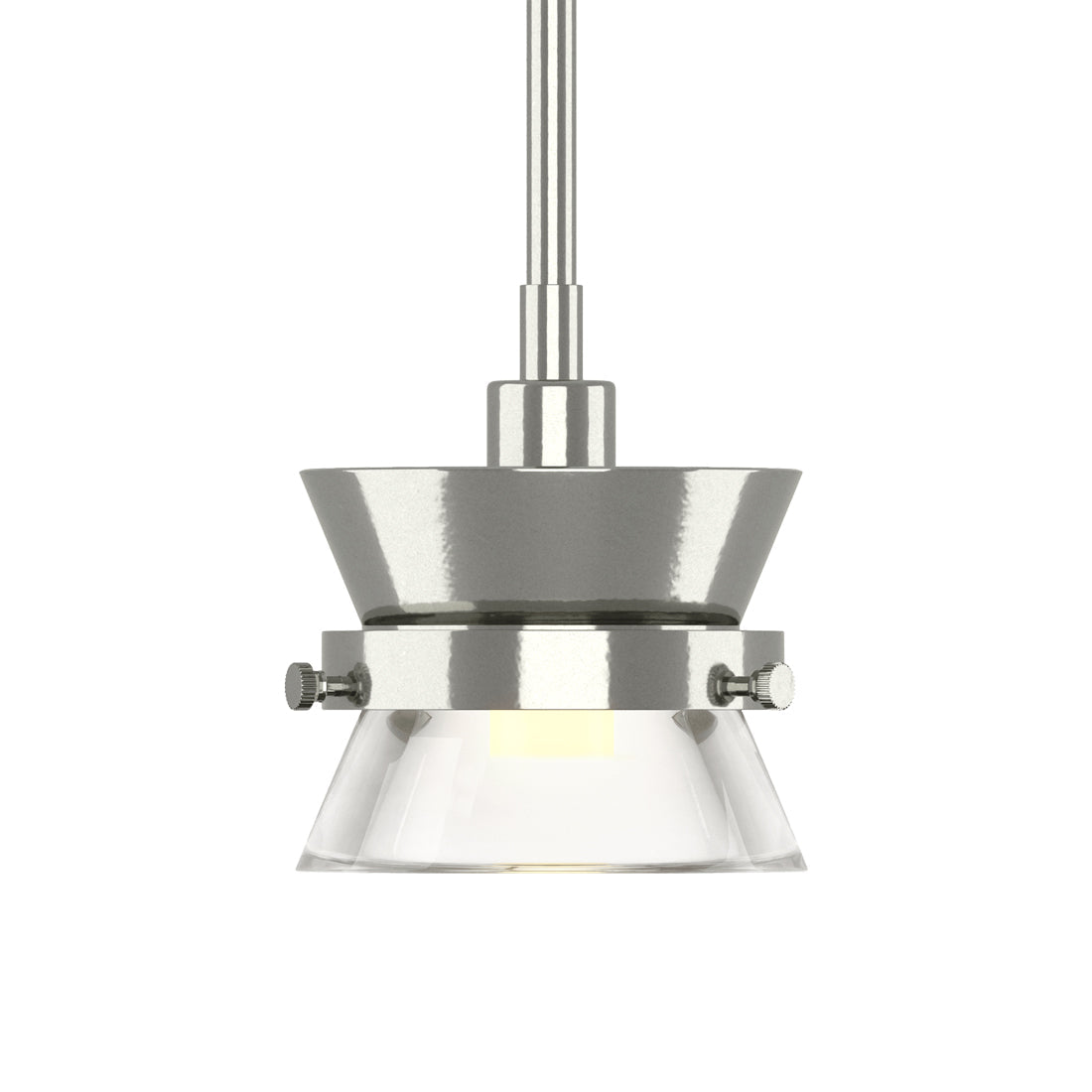 Apparatus Pendant Light in Sterling.