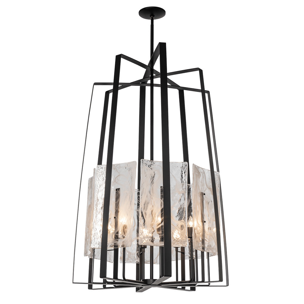 Arc Pendant Light in Black/Tall.