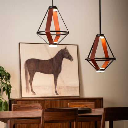 Aspen LED Pendant Light dining room.