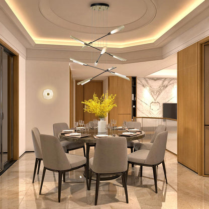 Astra Wall Light in dining room.