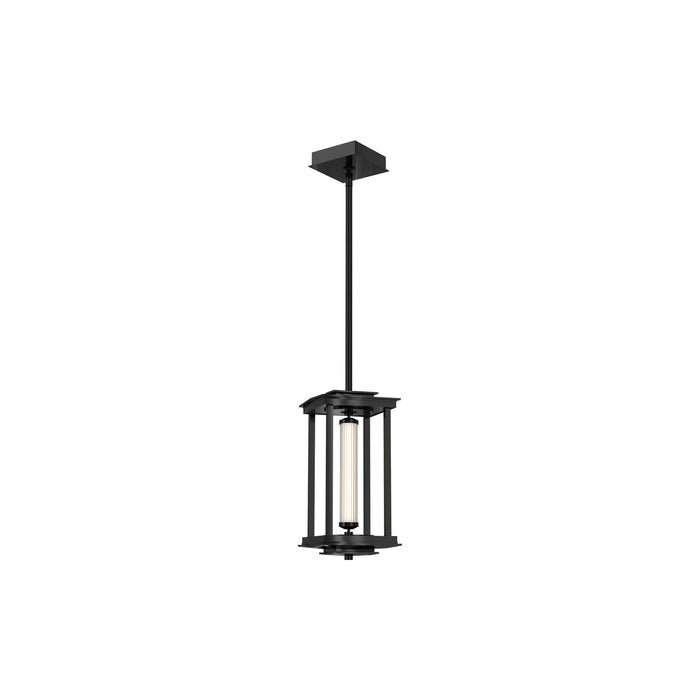 Athena LED Pendant Light in Ink (15.2-Inch).