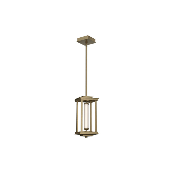 Athena LED Pendant Light in Soft Gold (15.2-Inch).