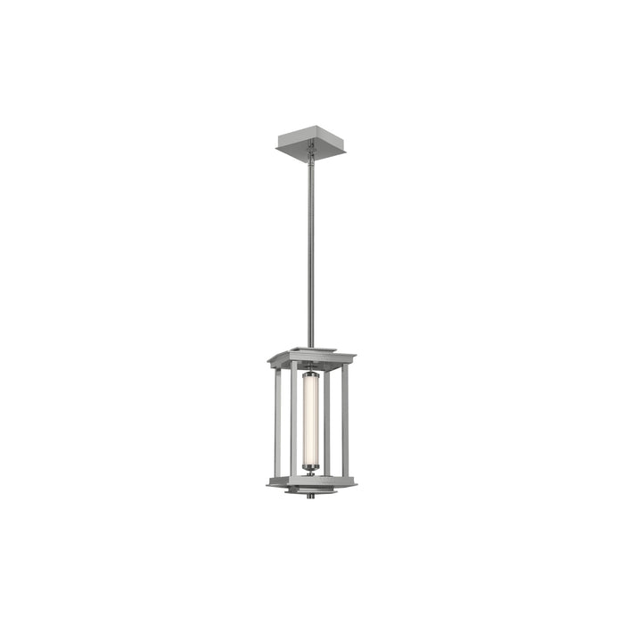 Athena LED Pendant Light in Sterling (15.2-Inch).