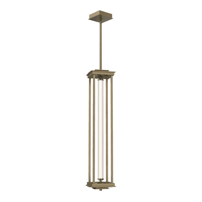 Athena LED Pendant Light in Soft Gold (35.6-Inch).