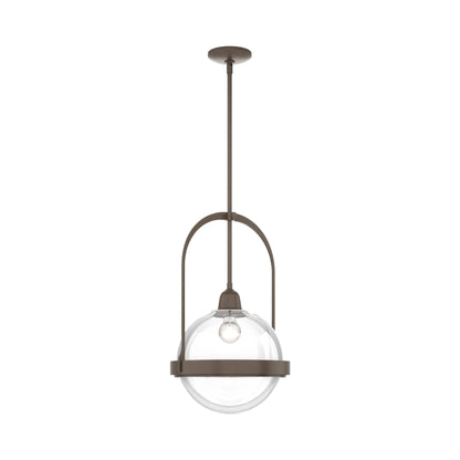 Apparatus Pendant Light in Bronze (Clear Glass).