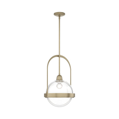 Apparatus Pendant Light in Soft Gold (Clear Glass).