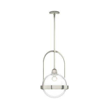Apparatus Pendant Light in Sterling (Clear Glass).