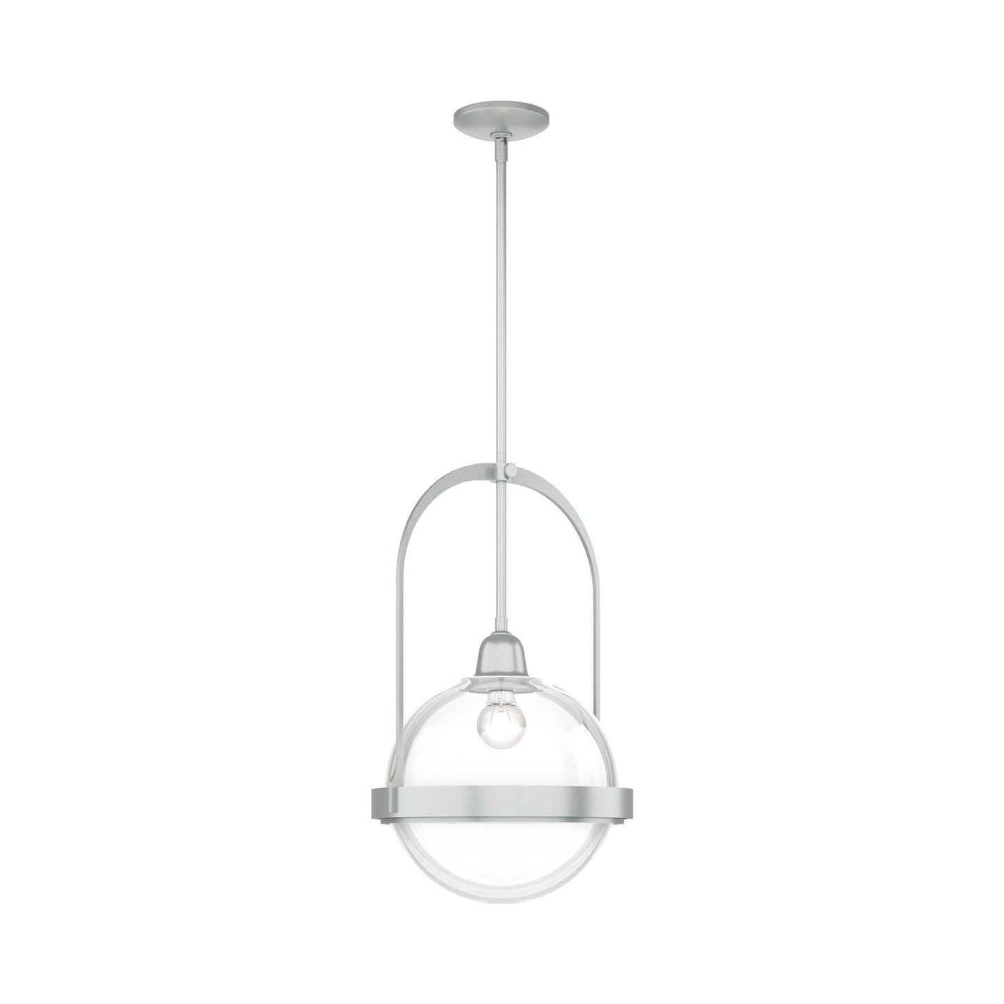 Apparatus Pendant Light in Vintage Platinum (Clear Glass).