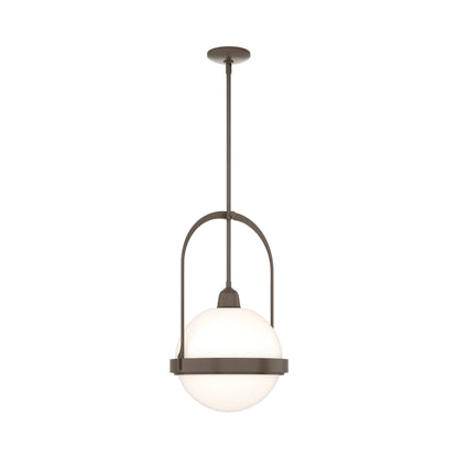 Apparatus Pendant Light in Bronze (Opal Glass).