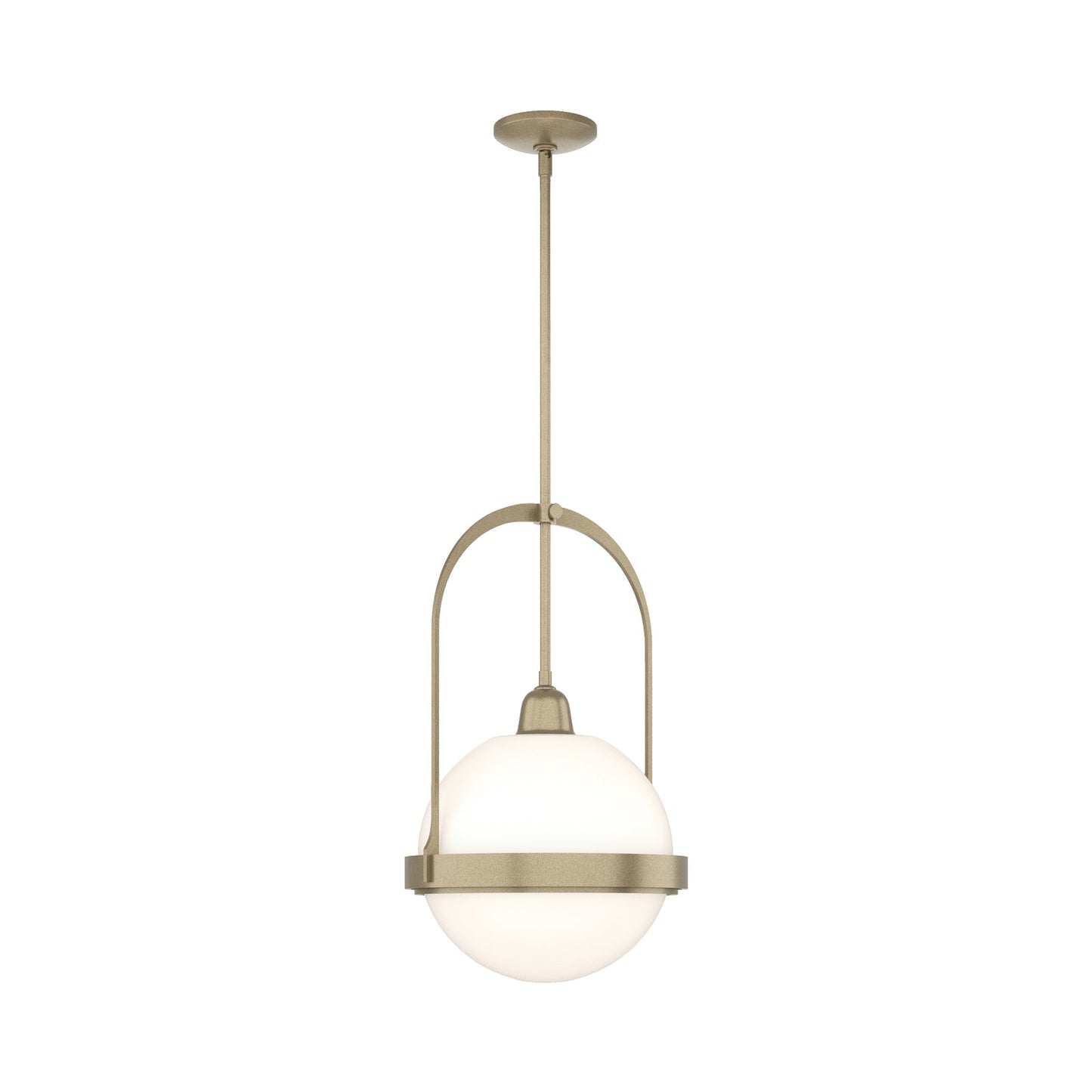 Apparatus Pendant Light in Soft Gold (Opal Glass).