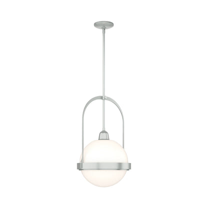 Apparatus Pendant Light in Vintage Platinum (Opal Glass).