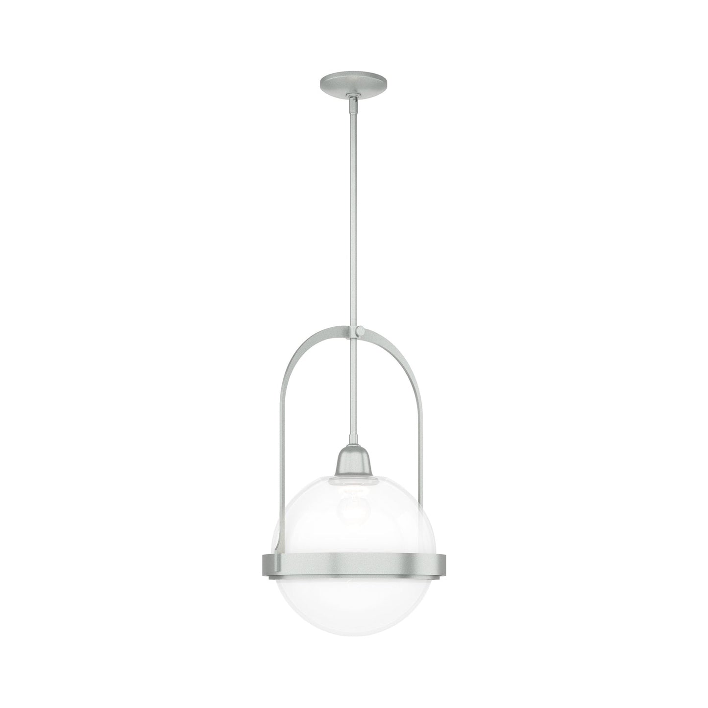 Apparatus Pendant Light in Vintage Platinum (Opaline Glass).