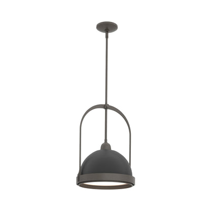 Atlas Pendant Light in Dark Smoke/Black.