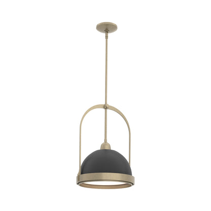 Atlas Pendant Light in Soft Gold/Black.