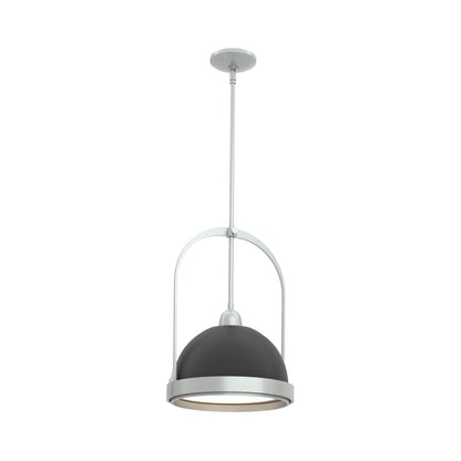 Atlas Pendant Light in Vintage Platinum/Black.