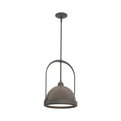 Atlas Pendant Light in Dark Smoke/Bronze.