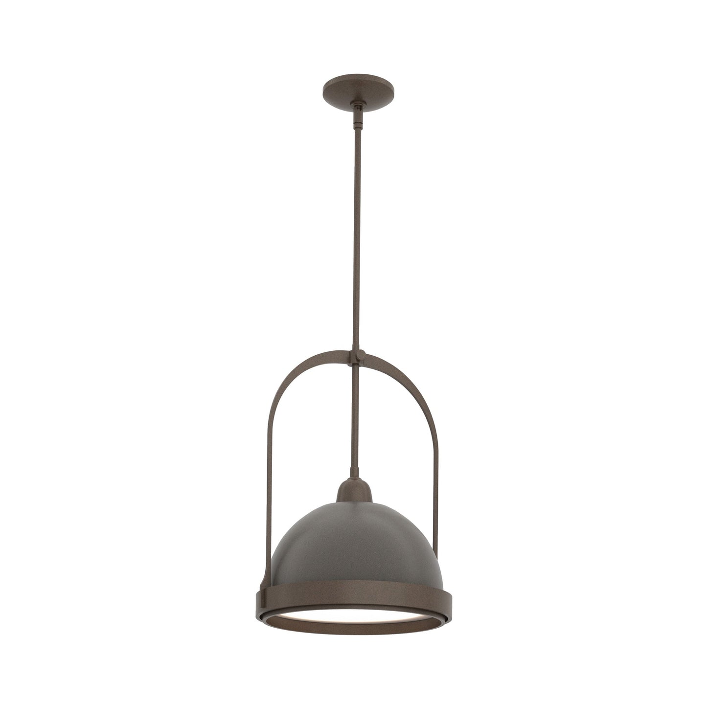 Atlas Pendant Light in Bronze/Dark Smoke.