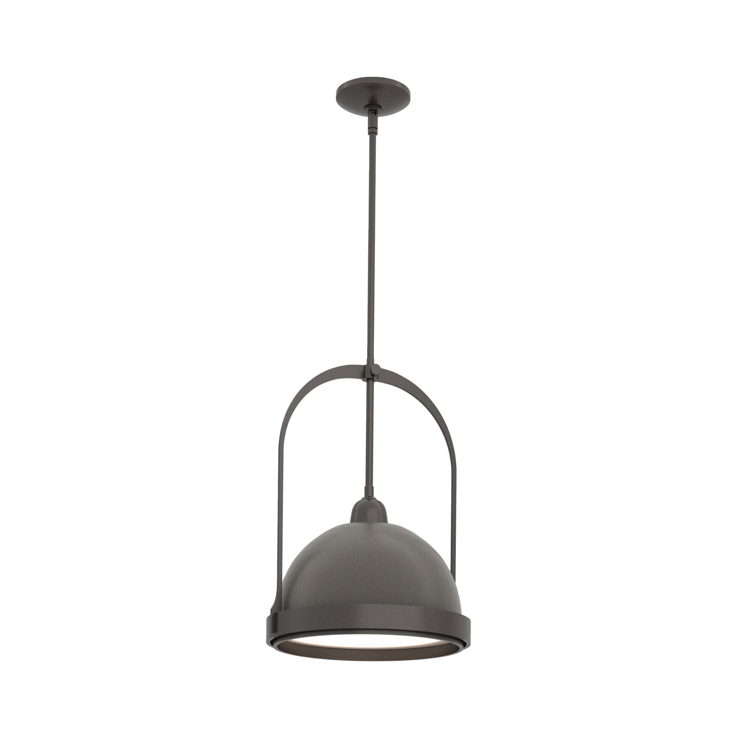 Atlas Pendant Light in Oil Rubbed Bronze/Dark Smoke.