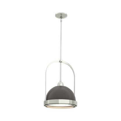 Atlas Pendant Light in Sterling/Dark Smoke.