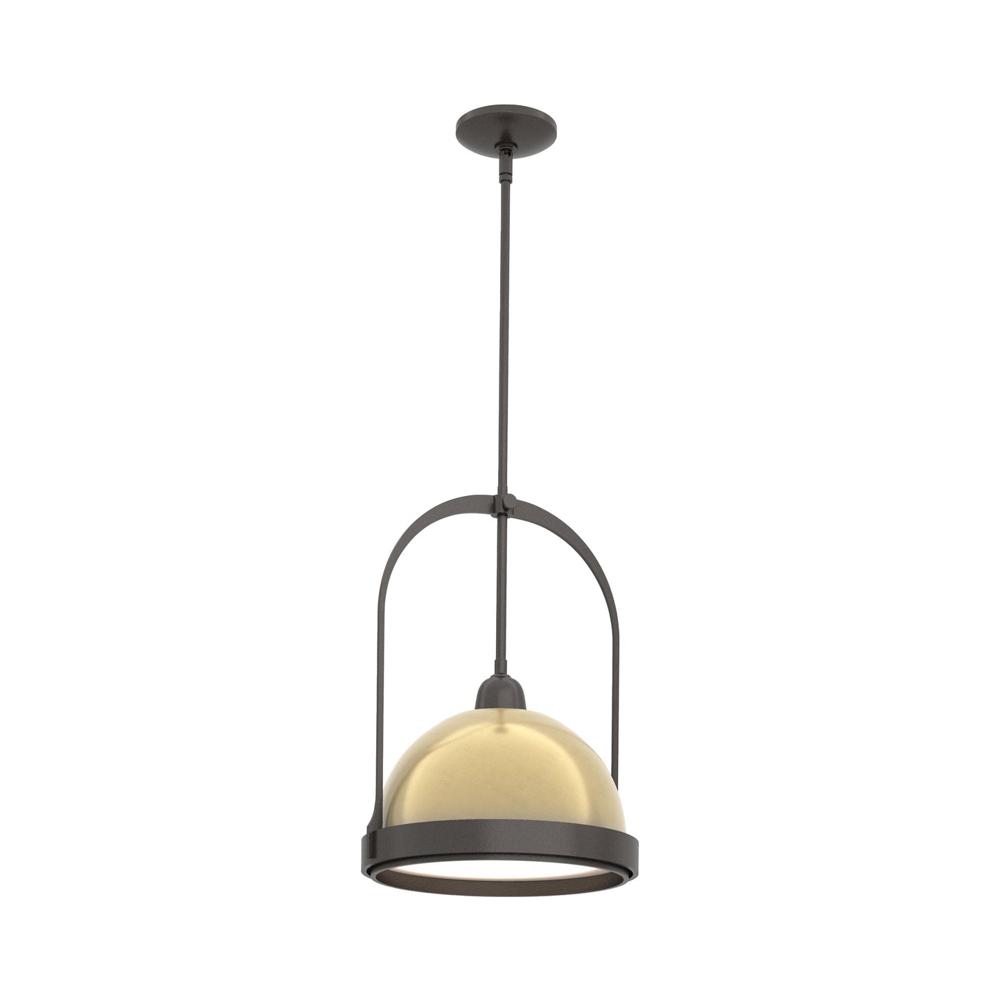 Atlas Pendant Light in Oil Rubbed Bronze/Modern Brass.